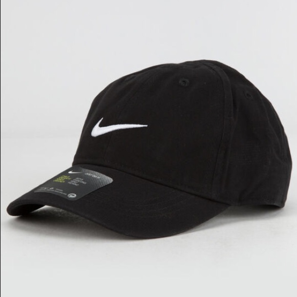 Nike Boys Black Hat Child Kids Adjustable Fit